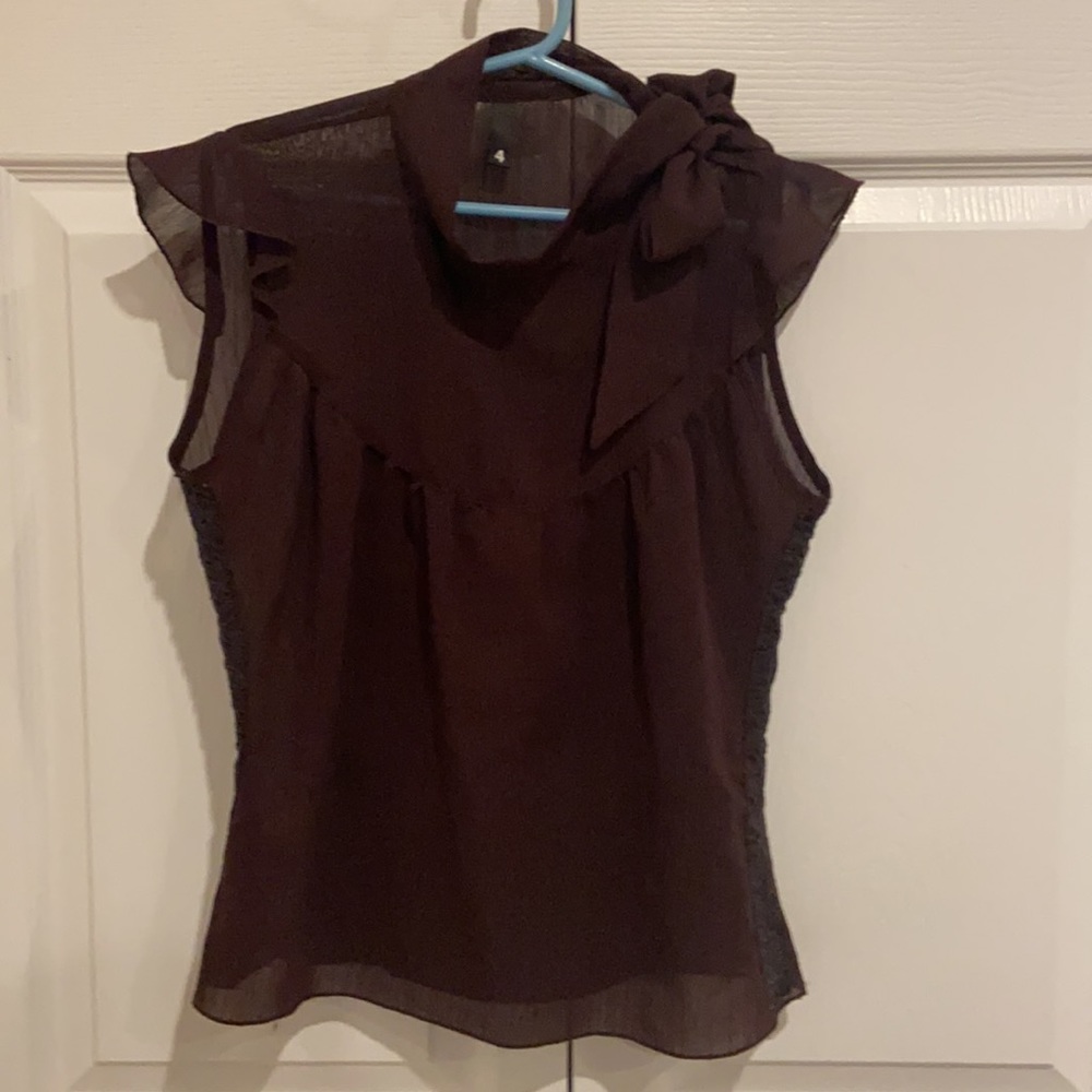 Ladies Bow-Tie Blouse